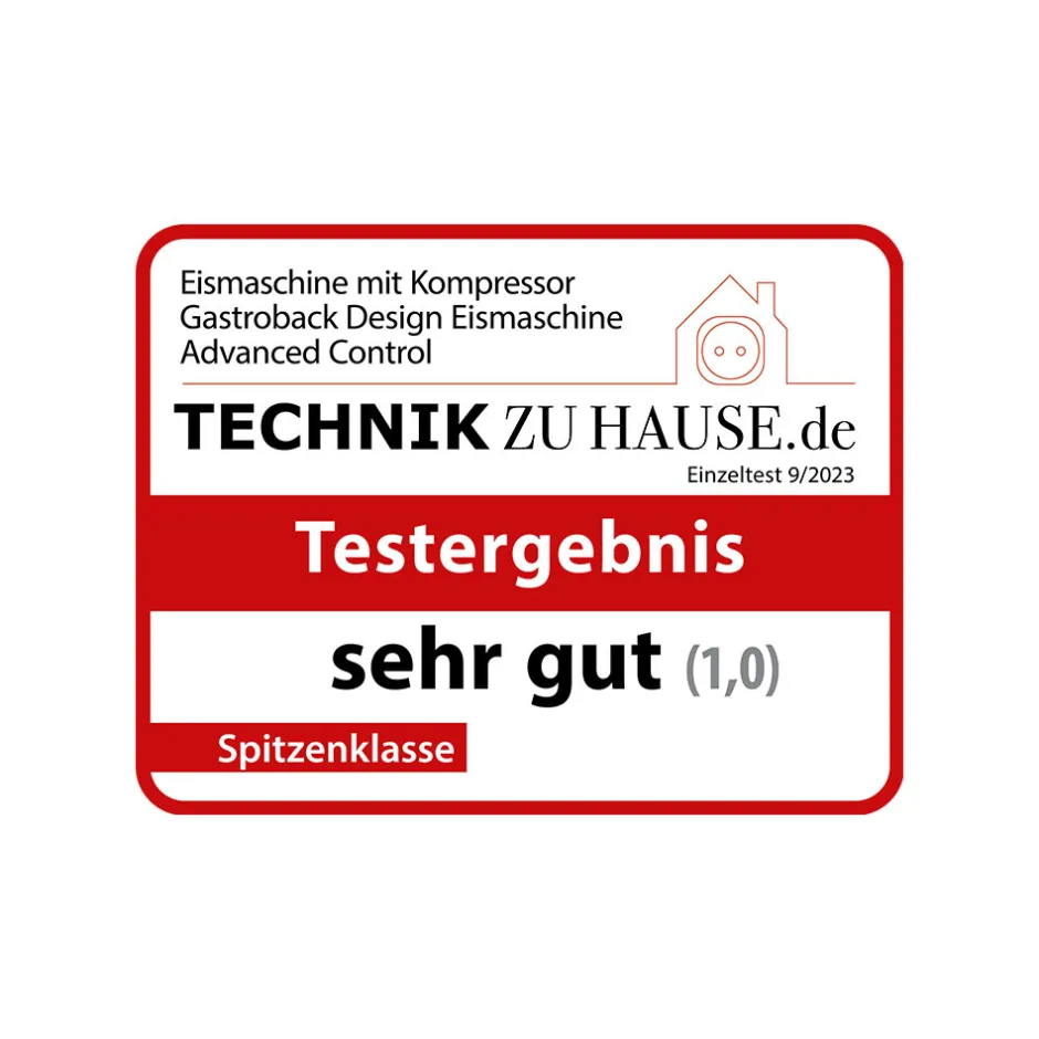 GASTROBACK Design Eismaschine Advanced Control Clearance
