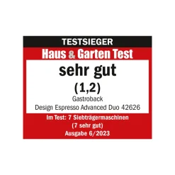 GASTROBACK Design Espresso Advanced Duo Hot