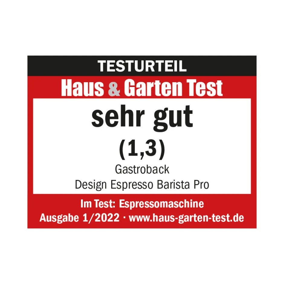 GASTROBACK Design Espresso Barista Pro Clearance