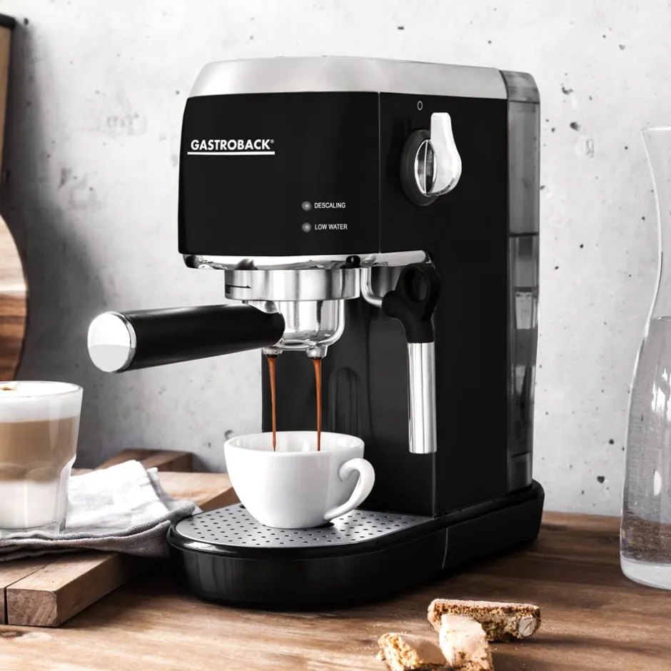 GASTROBACK Design Espresso Piccolo Schwarz Discount