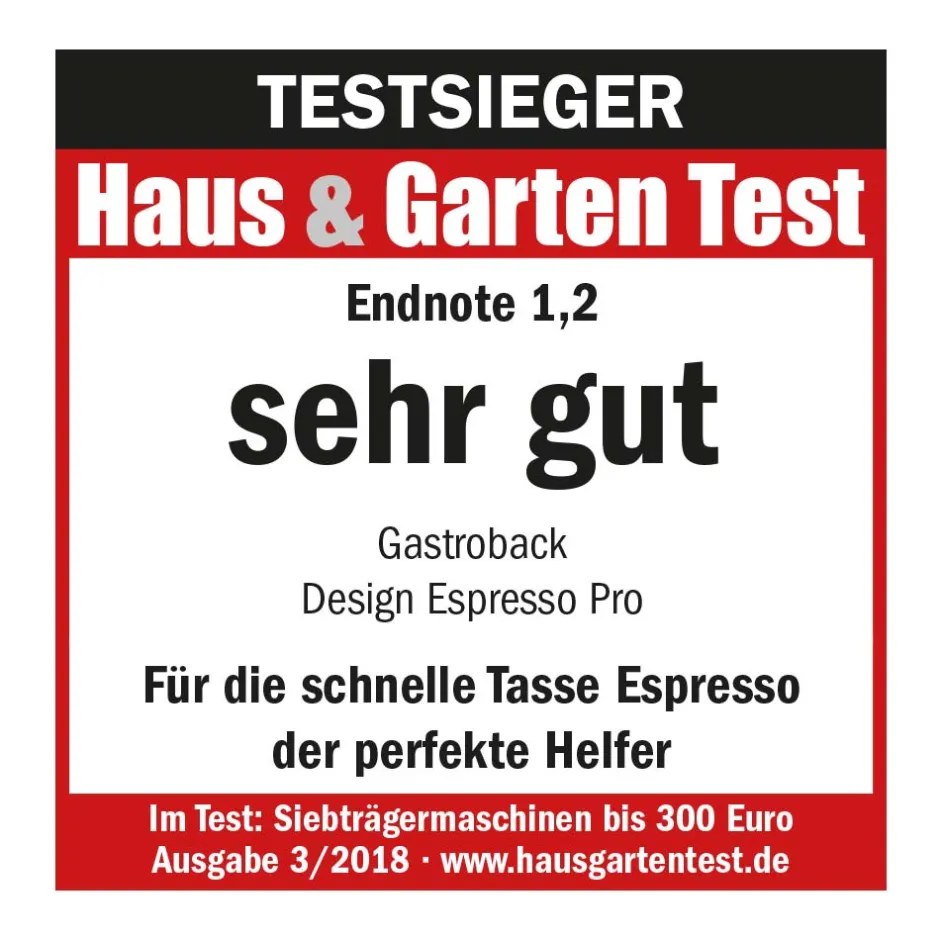 GASTROBACK Design Espresso Pro Sale