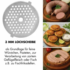 GASTROBACK Design Fleischwolf 6-in-1 Plus #6 New