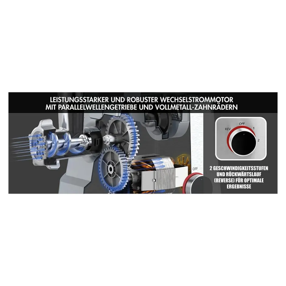 GASTROBACK Design Fleischwolf 6-in-1 Plus #6 New