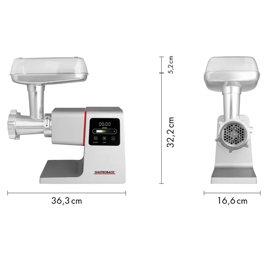 GASTROBACK Design Fleischwolf 6-in-1 Power Pro #10 New