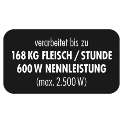GASTROBACK Design Fleischwolf 6-in-1 Power Pro #10 New