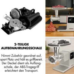 GASTROBACK Design Fleischwolf 6-in-1 Power Pro #10 New