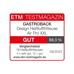 GASTROBACK Design Heißluftfritteuse Air Pro XXL Hot
