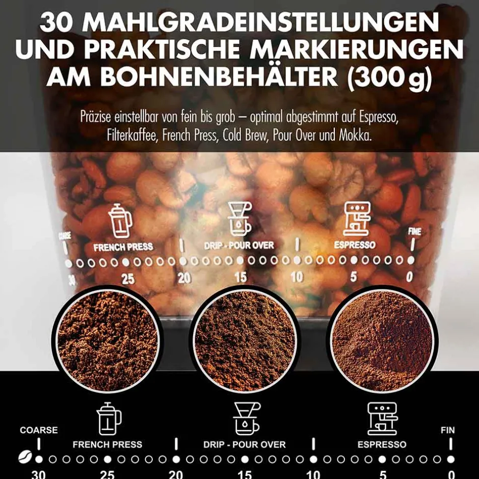 GASTROBACK Design Kaffeemühle Pro Touch 30 Best