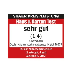 GASTROBACK Design Küchenmaschine Advanced Digital Sale