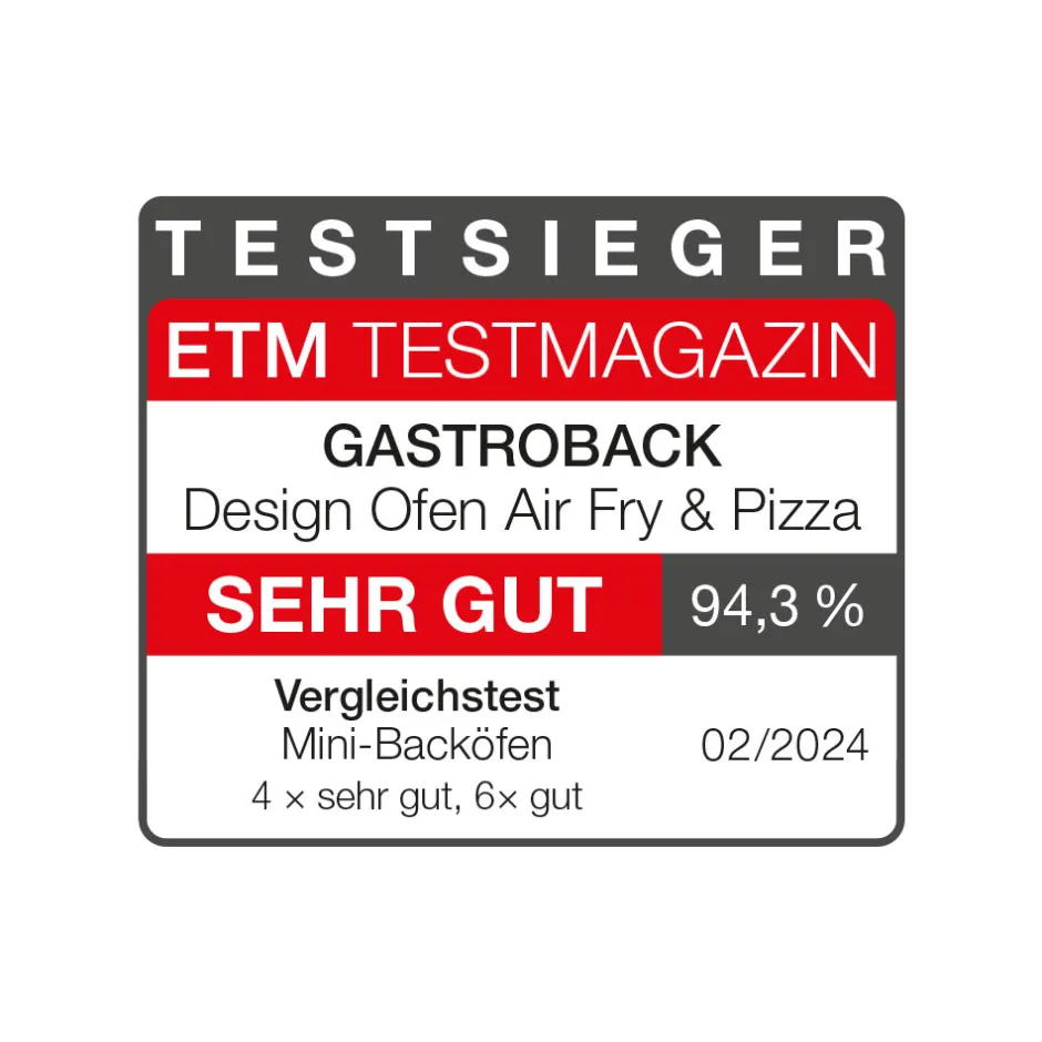 GASTROBACK Design Ofen Air Fry & Pizza Discount