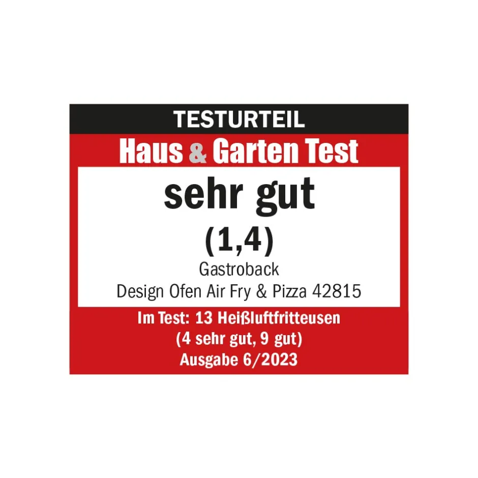 GASTROBACK Design Ofen Air Fry & Pizza Discount