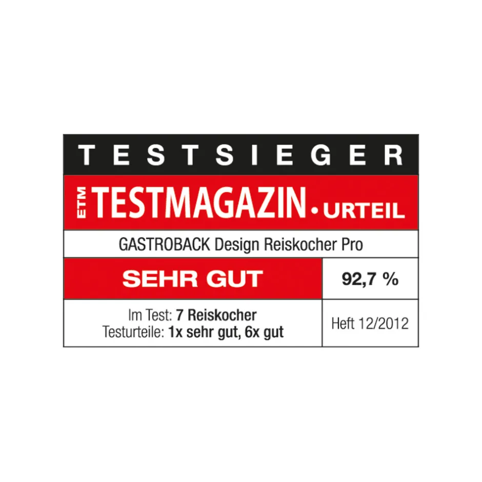 GASTROBACK Design Reiskocher Pro Online