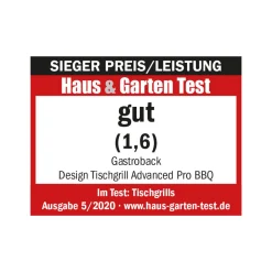 GASTROBACK Design Tischgrill Advanced Pro BBQ