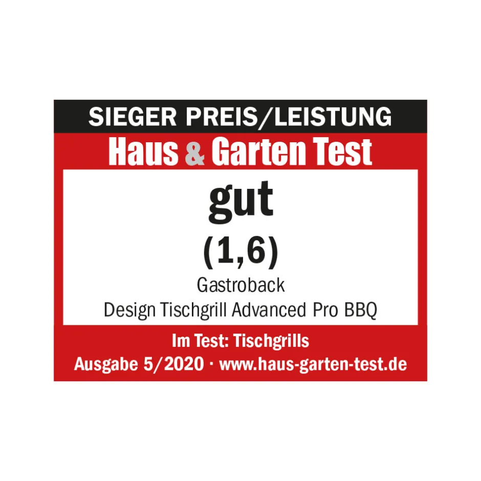 GASTROBACK Design Tischgrill Advanced Pro BBQ