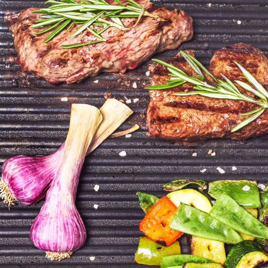 GASTROBACK Design Tischgrill Plancha & BBQ Hot
