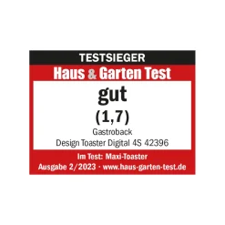 GASTROBACK Design Toaster Digital 4S Outlet