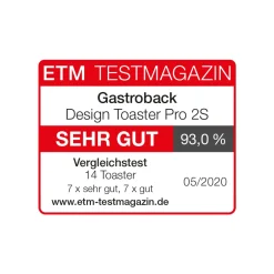 GASTROBACK Design Toaster Pro 2S Discount