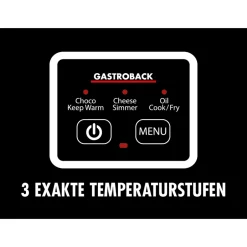 GASTROBACK Fondue MultiCook 4-in-1 & Kochplatte Clearance