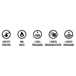 GASTROBACK Gourmet Multigrill BBQ Pro Smart Hot