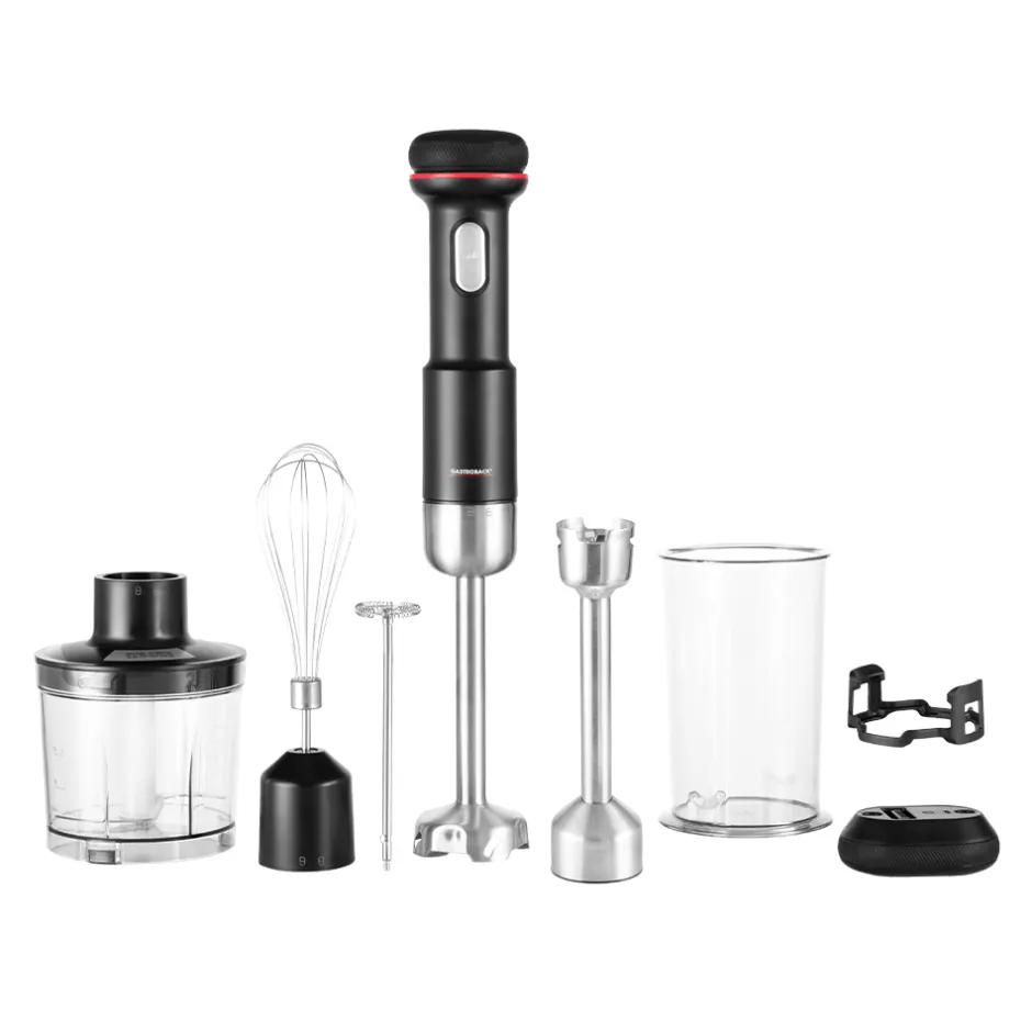 GASTROBACK Kabelloser Design Stabmixer Set 5 in 1 Outlet