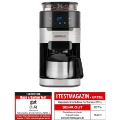 GASTROBACK Kaffeemaschine Grind & Brew Pro Thermo Outlet