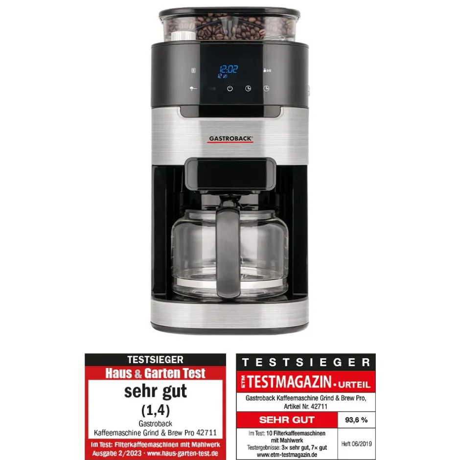 GASTROBACK Kaffeemaschine Grind & Brew Pro Best
