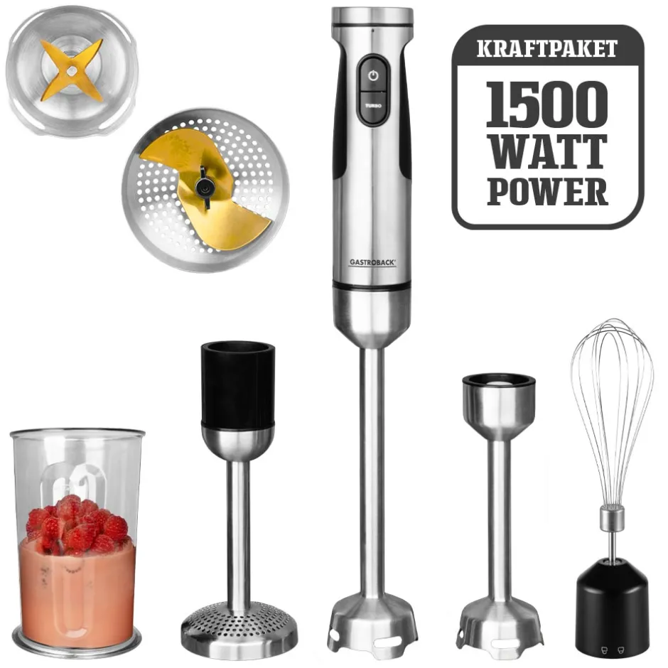 GASTROBACK Powermix Stabmixer Professional 1.500W Outlet