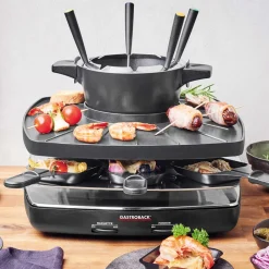 GASTROBACK Raclette Fondue Set Family and Friends New